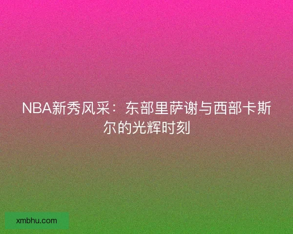 NBA新秀风采:东部里萨谢与西部卡斯尔的光辉时刻 NBA新秀风采:东部里萨谢与西部卡斯尔的光辉时刻